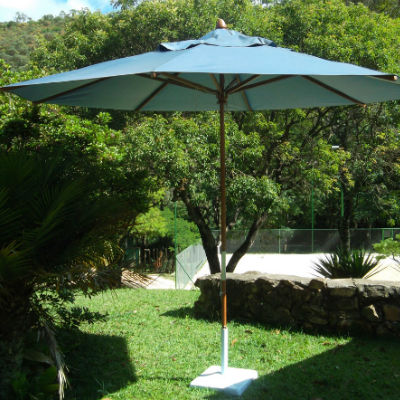 Aluguel de Ombrelone lateral 3m diâmetro cor creme - Ombrelone Suspenso -  Mundo do Evento